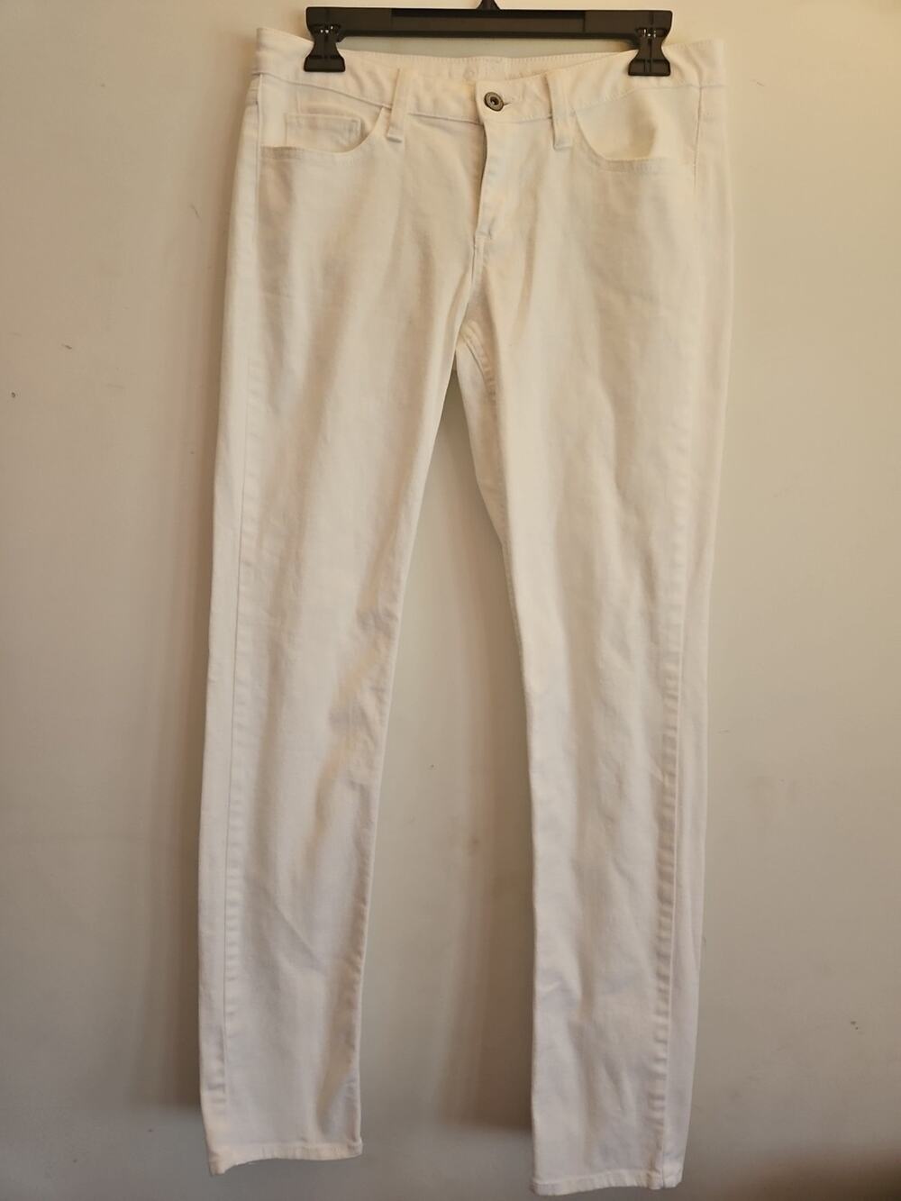 Arizona Super Skinny Jeans Womens Size 9 White Stretch